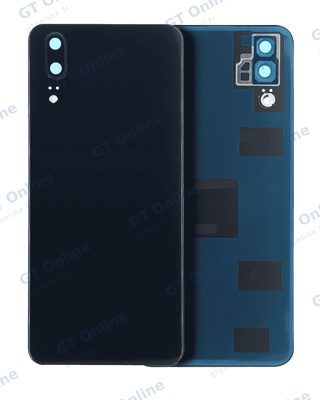 Vitre arrière pour Huawei P20 (noir)