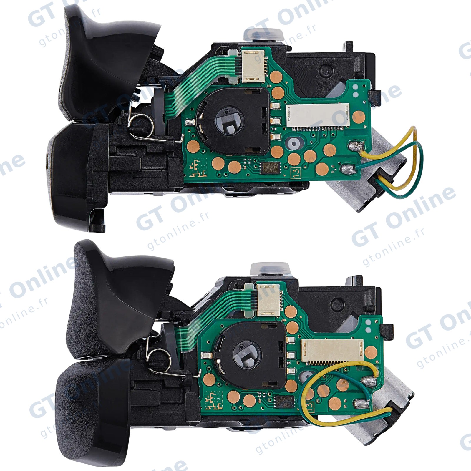 Pièce console de jeu pour Sony PlayStation 5 Controllers (2.0) (noir)