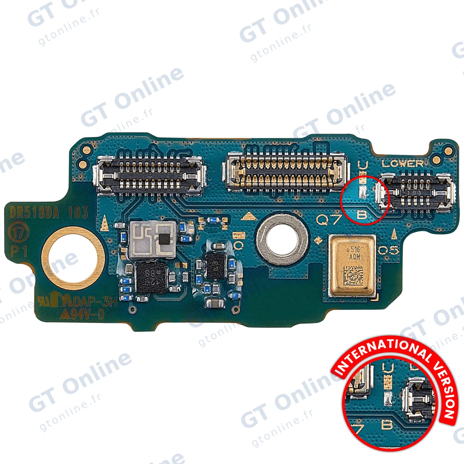 Microphone pour Samsung Galaxy Z Fold 7 (F966B) (version internationale)
