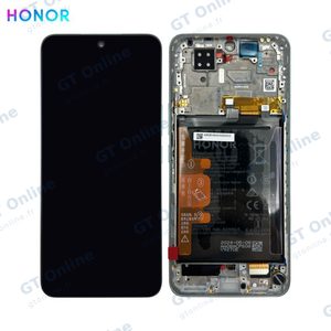 Bloc Écran Complet avec Châssis et Batterie Original Honor 200 5G 0235AKHW Vert Emeraude