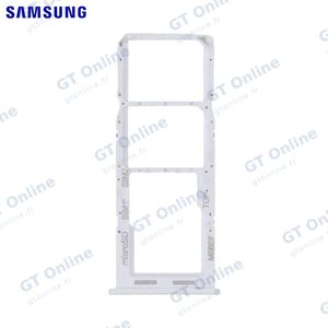 Tiroir SIM Original Samsung Galaxy M22 M225 GH98-46850B Blanc