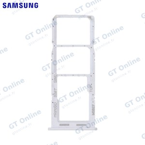 Tiroir SIM Original Samsung Galaxy M22 M225 GH98-46850B Blanc