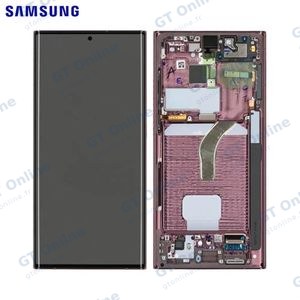Écran Tactile Original Samsung Galaxy S22 Ultra S908 GH82-27488B GH82-27489B Bordeaux