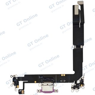Dock de charge pour Apple iPhone 16 Plus (origine d'occasion, rose)