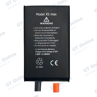 Batterie nue à souder pour Apple iPhone XS Max (soudure par points requise, compatible)