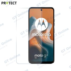 Verre Trempé Classique PROTECT pour Motorola Moto G34 5G Transparent
