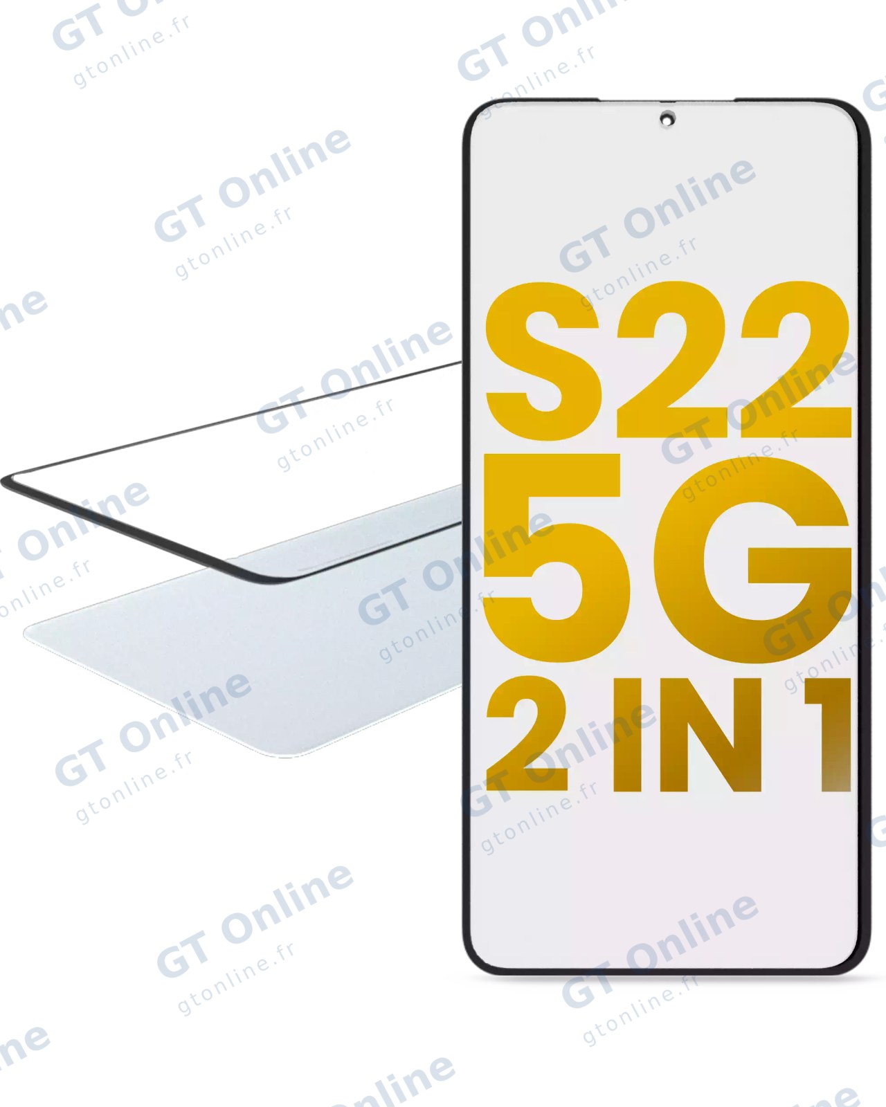 Vitre d’écran avec OCA pour Samsung Galaxy S22 5G