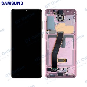 Écran Tactile Original Samsung Galaxy S20 G980/Galaxy S20 5G G981 GH82-22123C GH82-22131C Rose