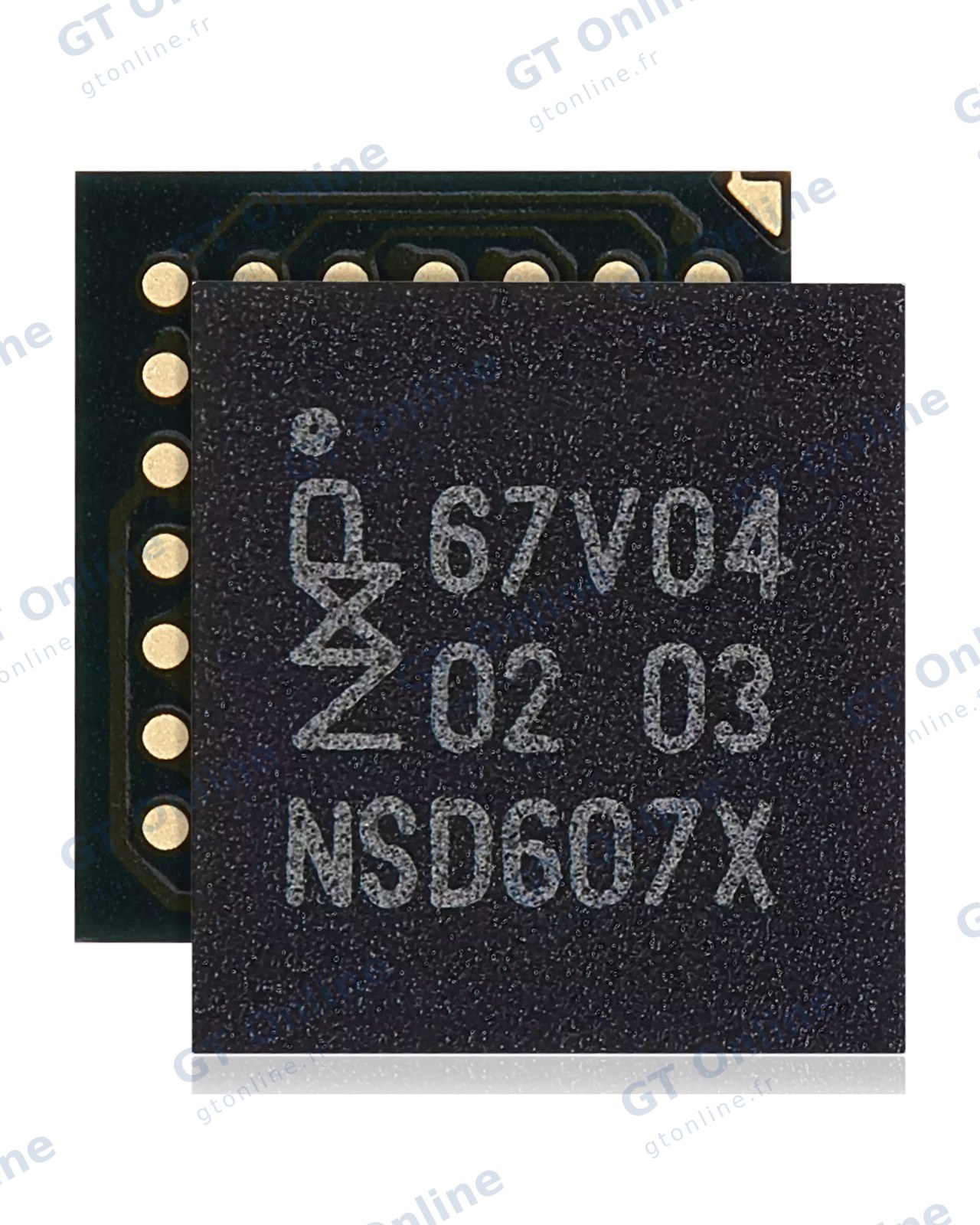 Circuit contrôleur NFC pour Apple iPhone 7 / 7 Plus / iPad Pro 12.9" 2e génération (2017) (NFC_RF: PN67VEU3: 49 Pins)