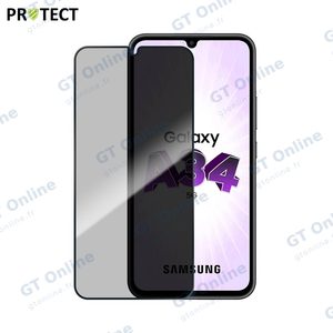 Verre Trempé PRIVACY PROTECT pour Samsung Galaxy A34 5G A346 Transparent