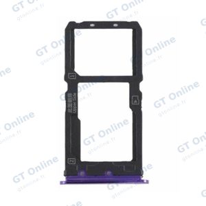 Tiroir Sim Premium Huawei P Smart Plus 2018 Violet