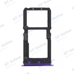 Tiroir Sim Premium Huawei P Smart Plus 2018 Violet