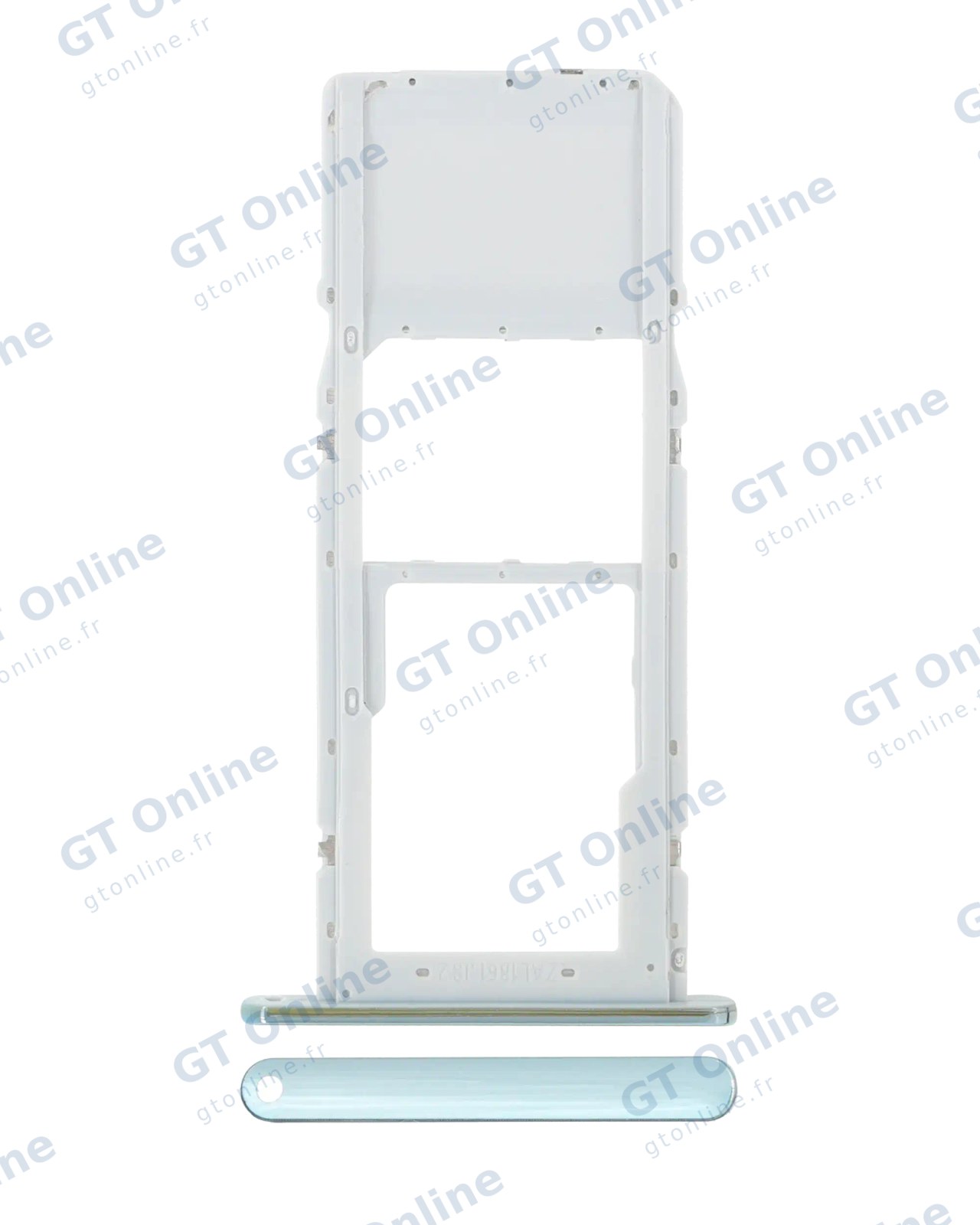 Tiroir simple SIM pour LG K42 (2020) / K52 (2020) (argent)