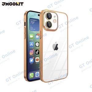 Coque de Protection Crystal Glass JMGOKIT pour Apple iPhone 11 Or