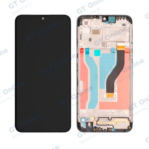 Écran Tactile avec Châssis Samsung Galaxy A10S A107 OLED Noir