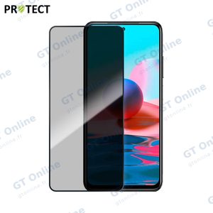 Verre Trempé PRIVACY PROTECT pour Xiaomi Redmi Note 10 4G Transparent