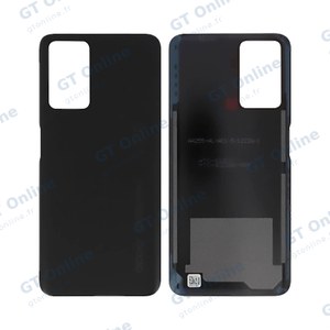 Cache Arrière Premium OPPO A76 4G Noir Brillant
