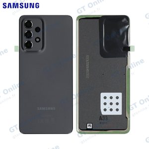 Cache Arrière Original Samsung Galaxy A33 5G A336 GH82-28042A Noir