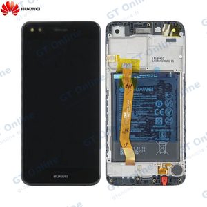 Bloc Écran Complet avec Châssis et Batterie Original Huawei P9 Lite Mini 02351TVA Noir