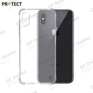 Coque Silicone Renforcée PROTECT pour Apple iPhone X/iPhone XS Transparent