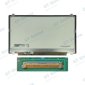Dalle Ordinateur Portable 17.3" Slim UHD (3840x2160) LCD 60Hz, eDP 40pin Gauche, Fixation Haut Bas (B173ZAN01.0