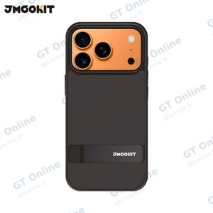 Coque de Protection Metal Bracket JMGOKIT pour Apple iPhone 17 Pro Noir