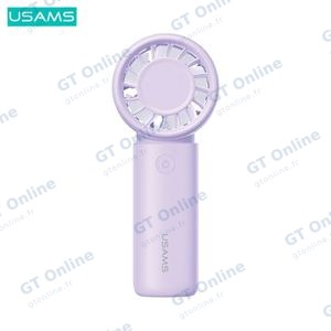 Mini Ventilateur Portable Usams ICE01 500mAh Violet