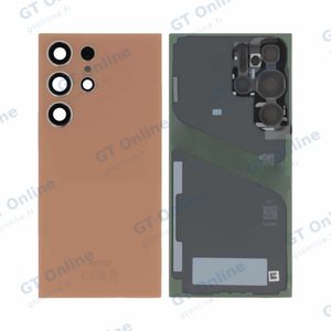 Cache Arrière Premium Samsung Galaxy S24 Ultra 5G S928 Titanium Orange