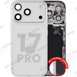 Châssis pour Apple iPhone 17 Pro (version EU, origine d'occasion — grade B, argent)