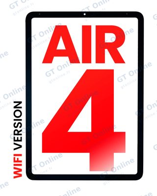 Vitre d’écran pour Apple iPad Air 4 / 5 (Glass Separation Required, compatible premium, WiFi / Cellular, toutes couleurs)
