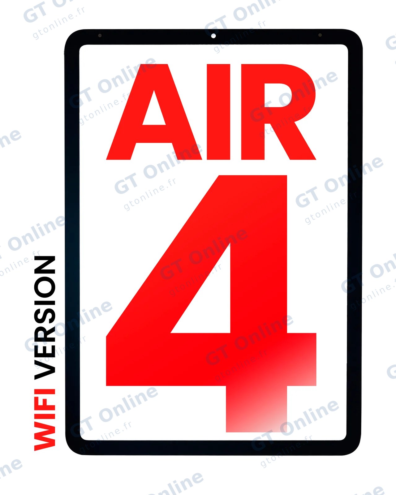 Vitre d’écran pour Apple iPad Air 4 / 5 (Glass Separation Required, compatible premium, WiFi / Cellular, toutes couleurs)