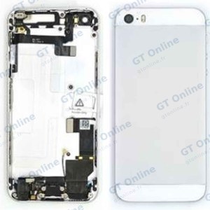 Coque de Réparation Complète Premium Apple iPhone 5 Blanc