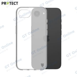 Coque Silicone PROTECT pour Apple iPhone 16e Transparent