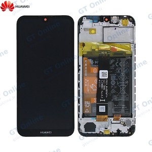 Bloc Écran Complet avec Châssis et Batterie Original Huawei Y5 2019 02352QNW Noir