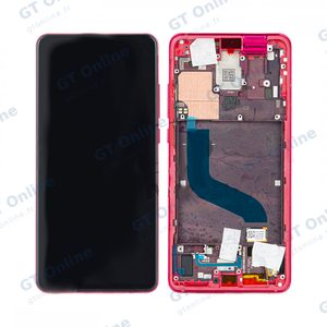 Écran Tactile avec Châssis Xiaomi Mi 9T/Mi 9T Pro Rouge