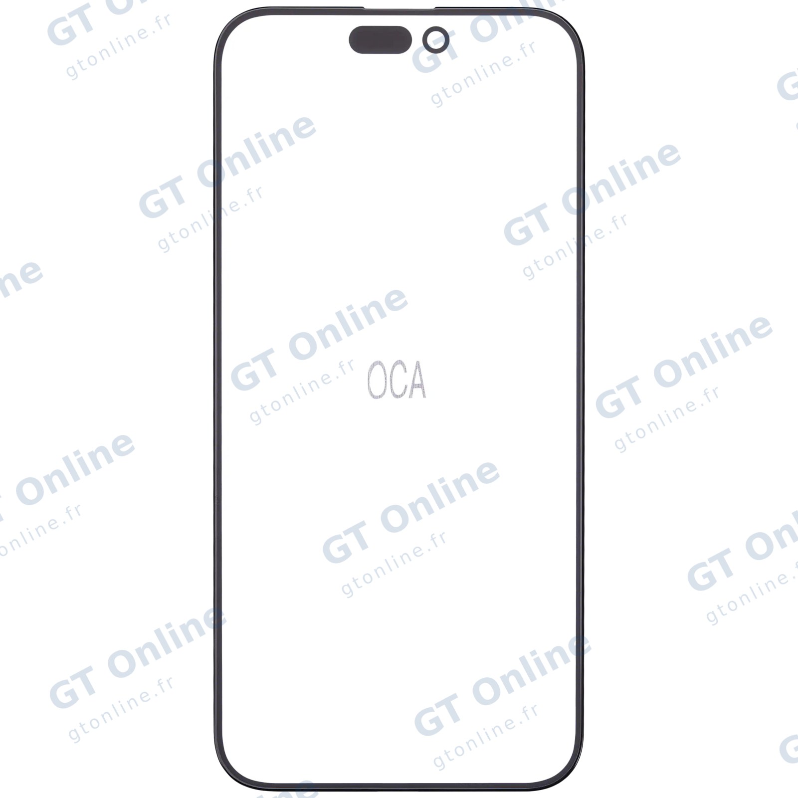 Vitre d’écran avec OCA pour Apple iPhone 15 Pro Max (lot de 10)