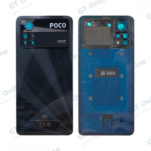 Cache Arrière Premium Xiaomi Poco X4 Pro 5G Noir Metal