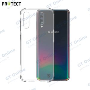Coque Silicone Renforcée PROTECT pour Samsung Galaxy A70 A705 Transparent