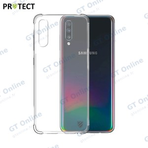 Coque Silicone Renforcée PROTECT pour Samsung Galaxy A70 A705 Transparent