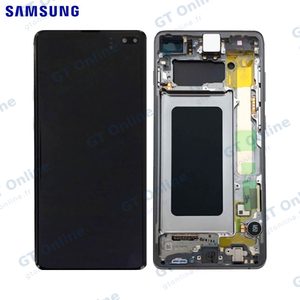 Écran Tactile Original Samsung Galaxy S10 Plus G975 GH82-18834G GH82-18849G Argent