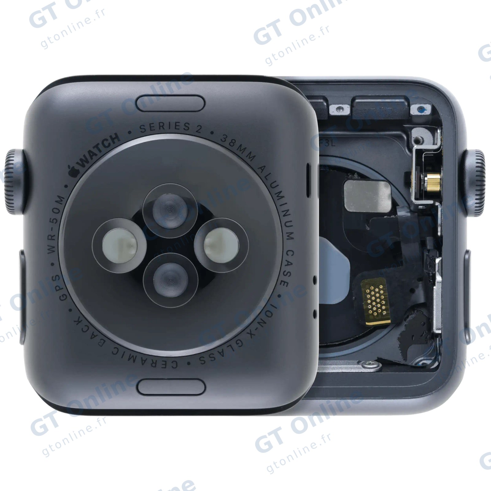 Châssis pour Apple Watch Series 2 (38MM) (origine d'occasion — grade A, Cellular Version, Aluminum / Space Black)