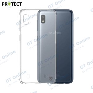 Pack de 10 Coques Silicone Renforcée PROTECT pour Samsung Galaxy A10 A105 Bulk Transparent