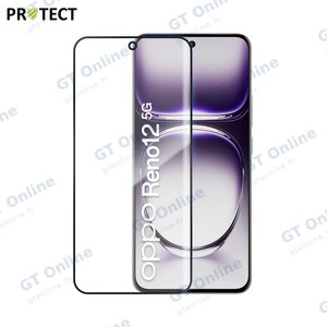 Verre Trempé Intégral PROTECT pour OPPO Reno 12 5G Noir