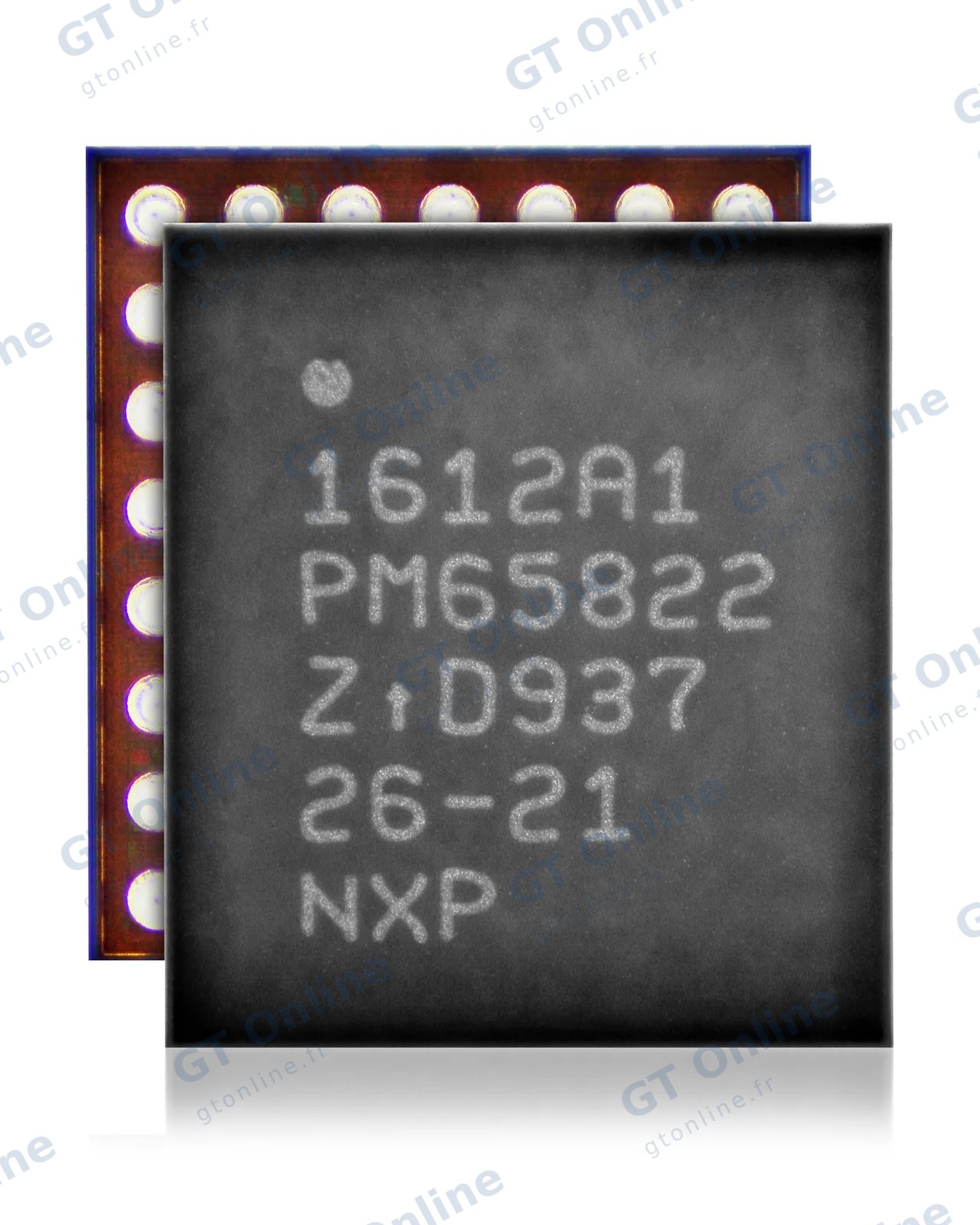 Pièce à microsouder pour Apple iPhone 8 / 8 Plus / X / XS / XR / XS Max / 11 / 11 Pro / 11 Pro Max / iPad Air 3 / iPad Mini 5 (U6300: NXP 1612A1)