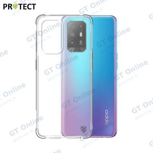 Coque Silicone Renforcée PROTECT pour OPPO A94 5G Transparent