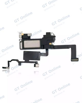 Écouteur interne à souder pour Apple iPhone 12 / 12 Pro (Warning: Soldering Required For Face ID Functionality, compatible)