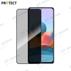 Verre Trempé PRIVACY PROTECT pour Xiaomi Redmi Note 10 Pro 4G Transparent