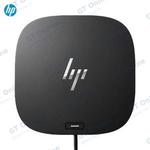 Station d'Accueil USB-C (6-en-1) HP G5 vers HDMI 2.0 + DisplayPort x2 + Ethernet RJ45 + USB-C + USB-A x4 +
