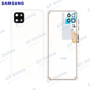 Cache Arrière Original Samsung Galaxy A12 Nacho A127 GH82-26514B Blanc