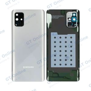 Cache Arrière Premium Samsung Galaxy A71 A715 Argent Prismatique